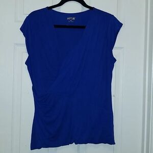 Apt. 9 royal.blue  top Sz PXL  NWOT